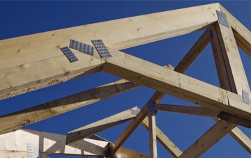 Croespenmaen roof trusses for new builds and additions